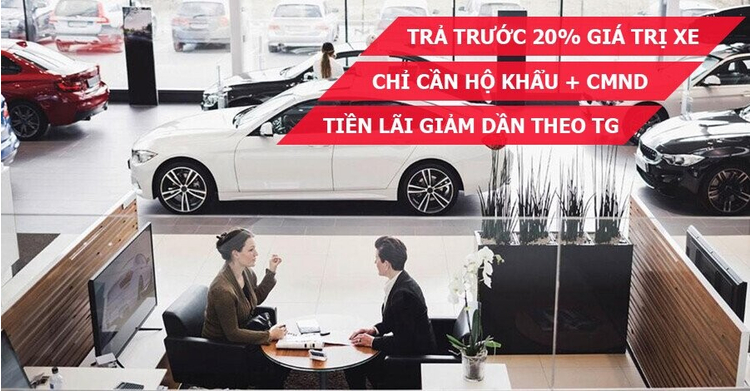 Hồ sơ vay mua xe ô tô trả góp